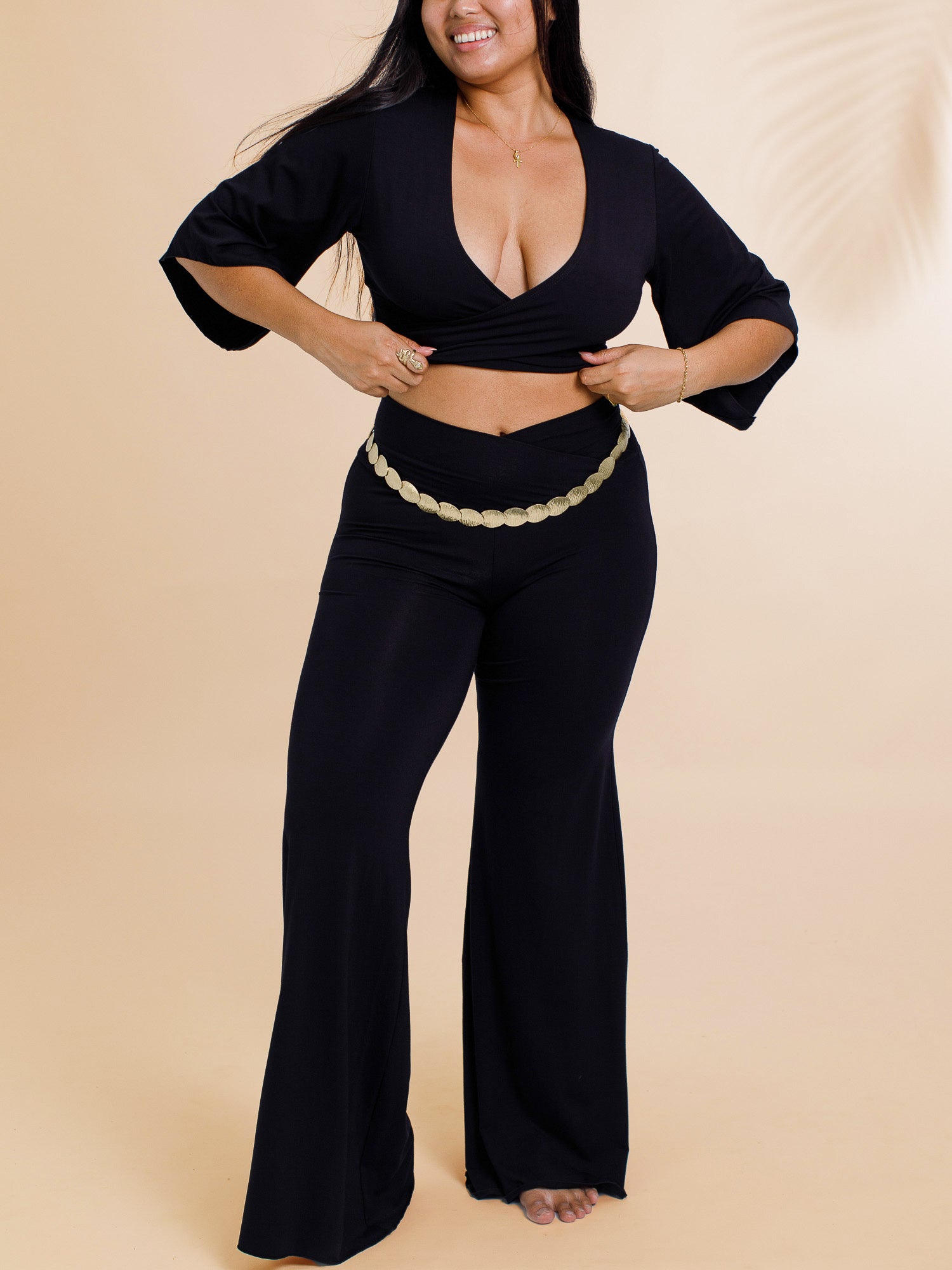 Freya Pant - Black Onyx