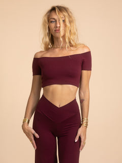 Savaya Top  - Cherry Stone