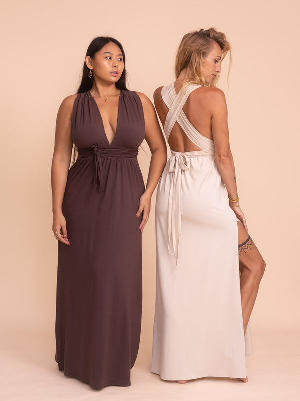Aurora Dress - Cacao