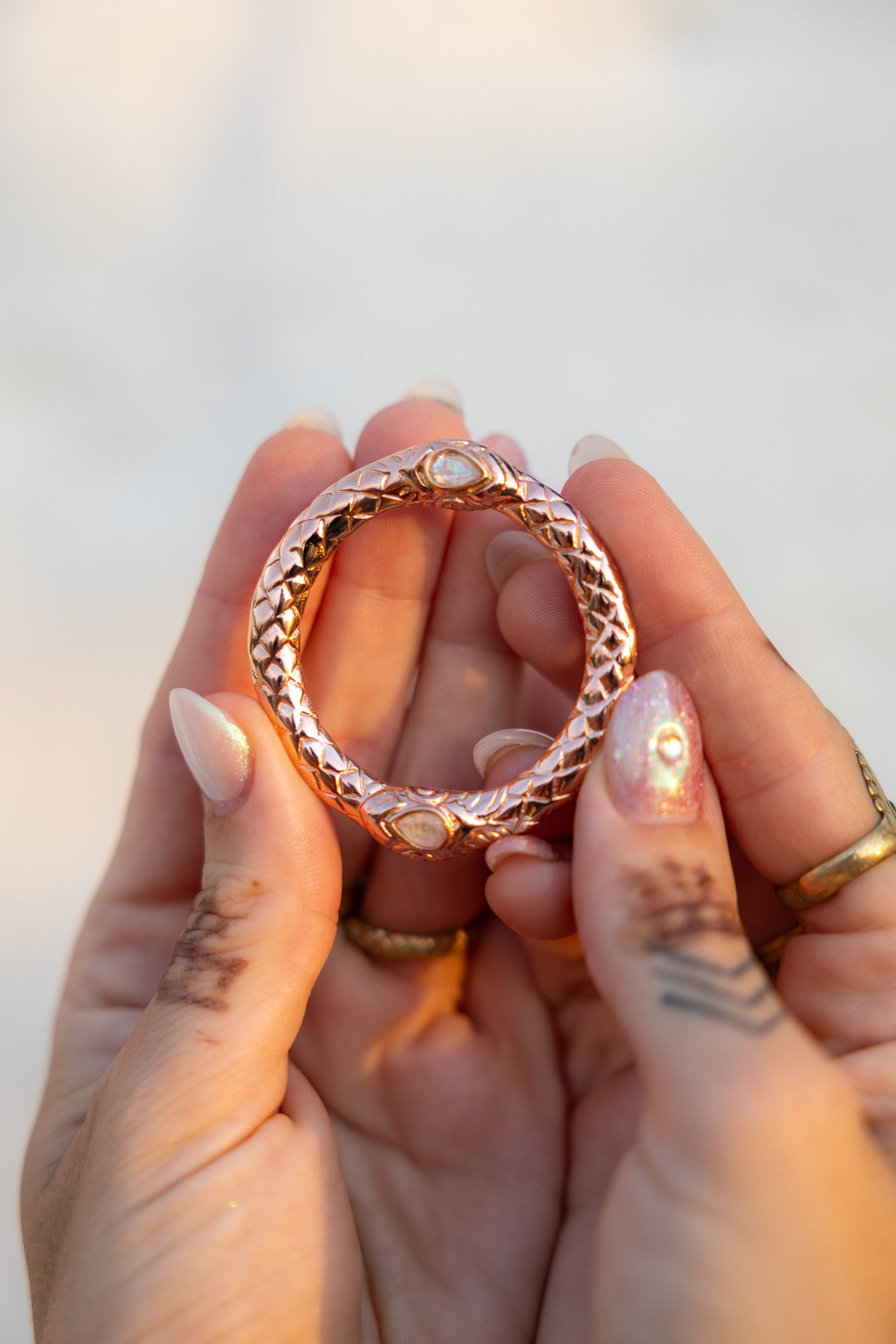 Rose Gold Plated