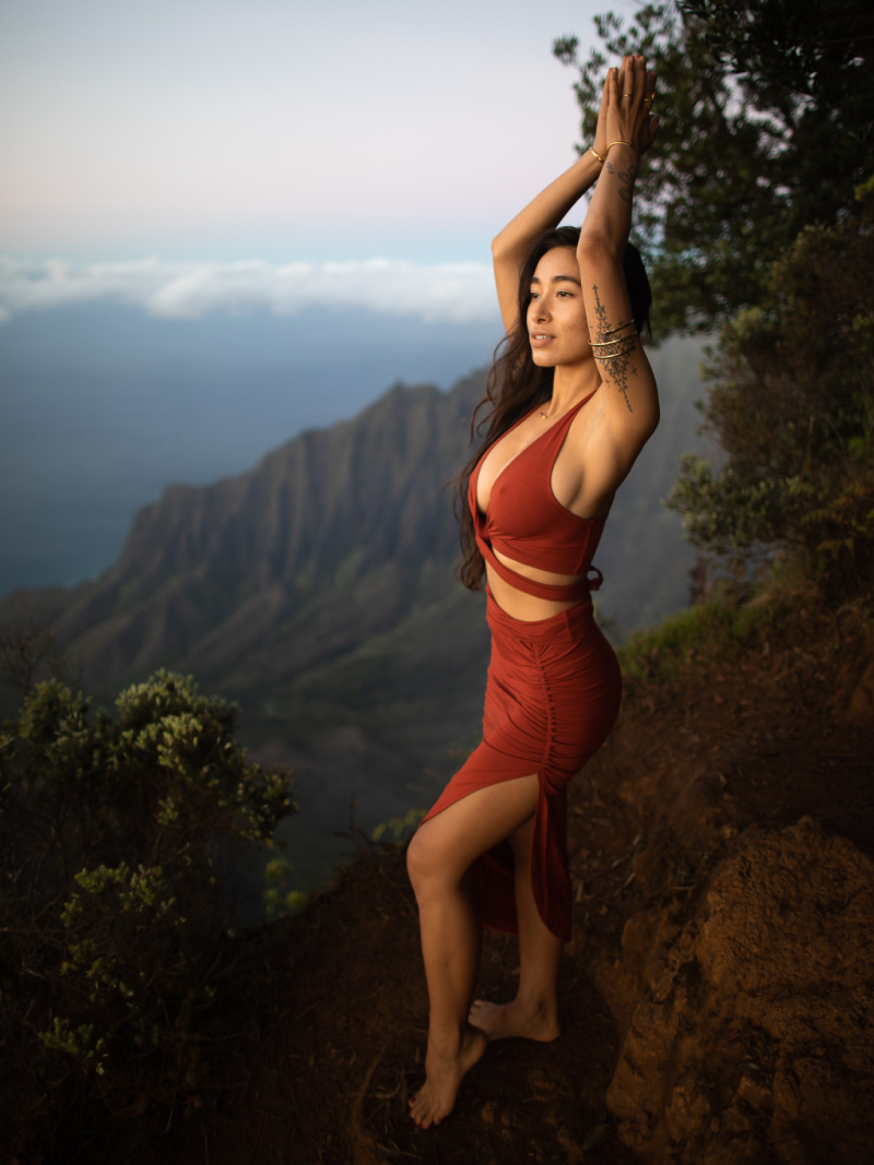 Isis Skirt - Carnelian