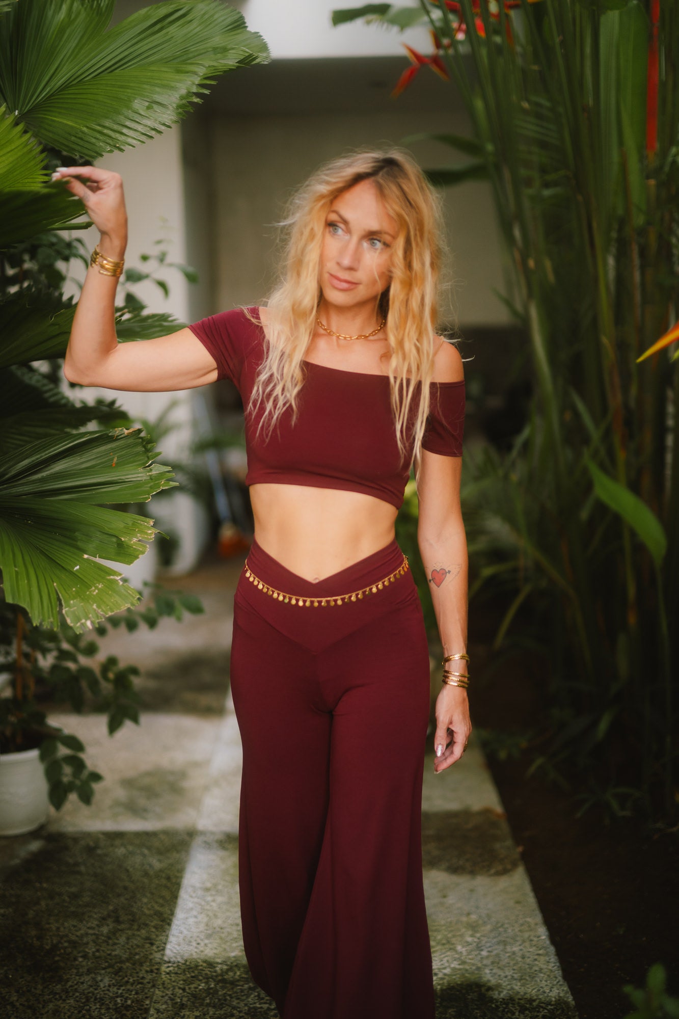 Genie Pant - Cherry Stone