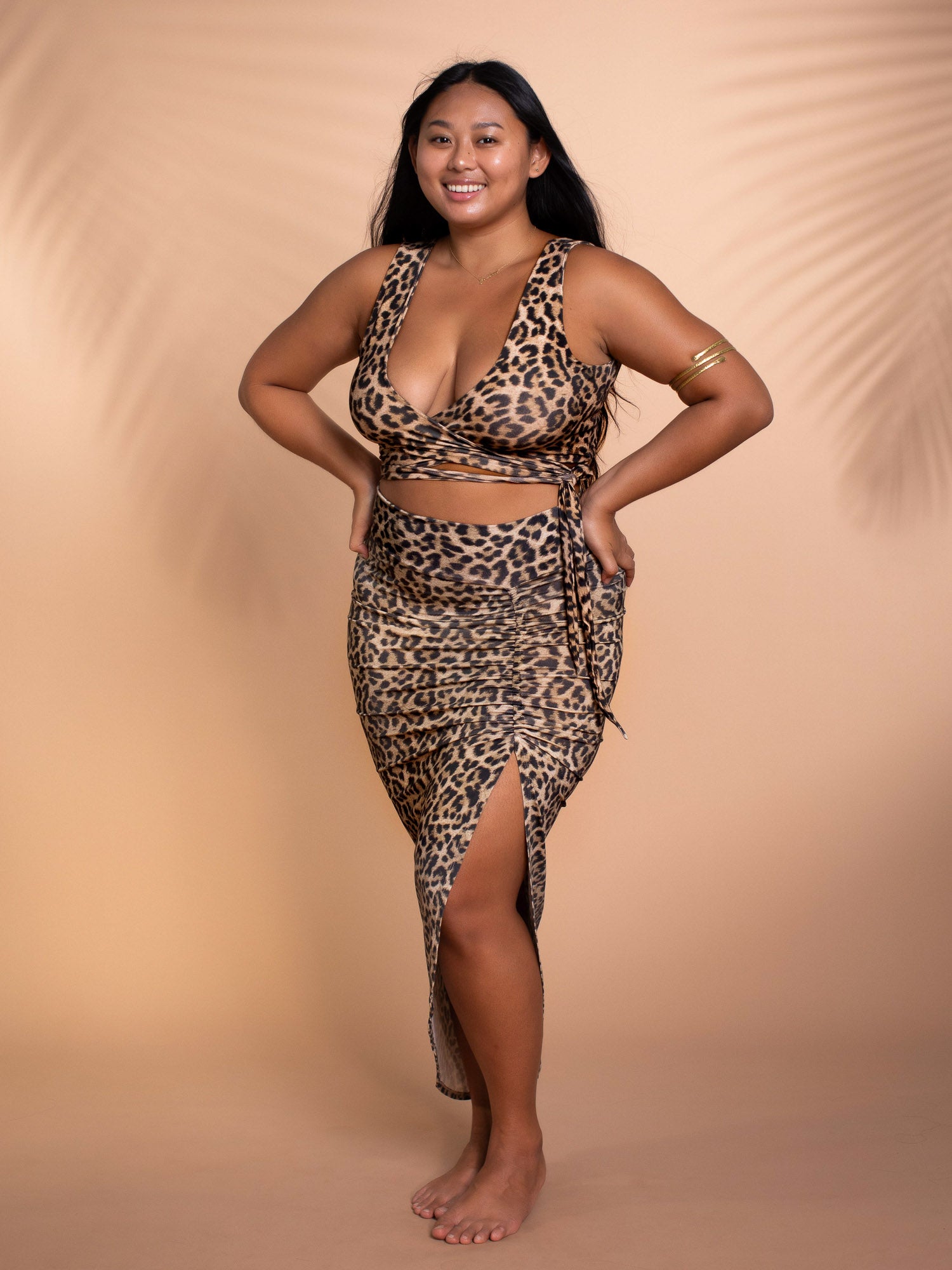 4-Way Artemis Top  - Organic Leopard