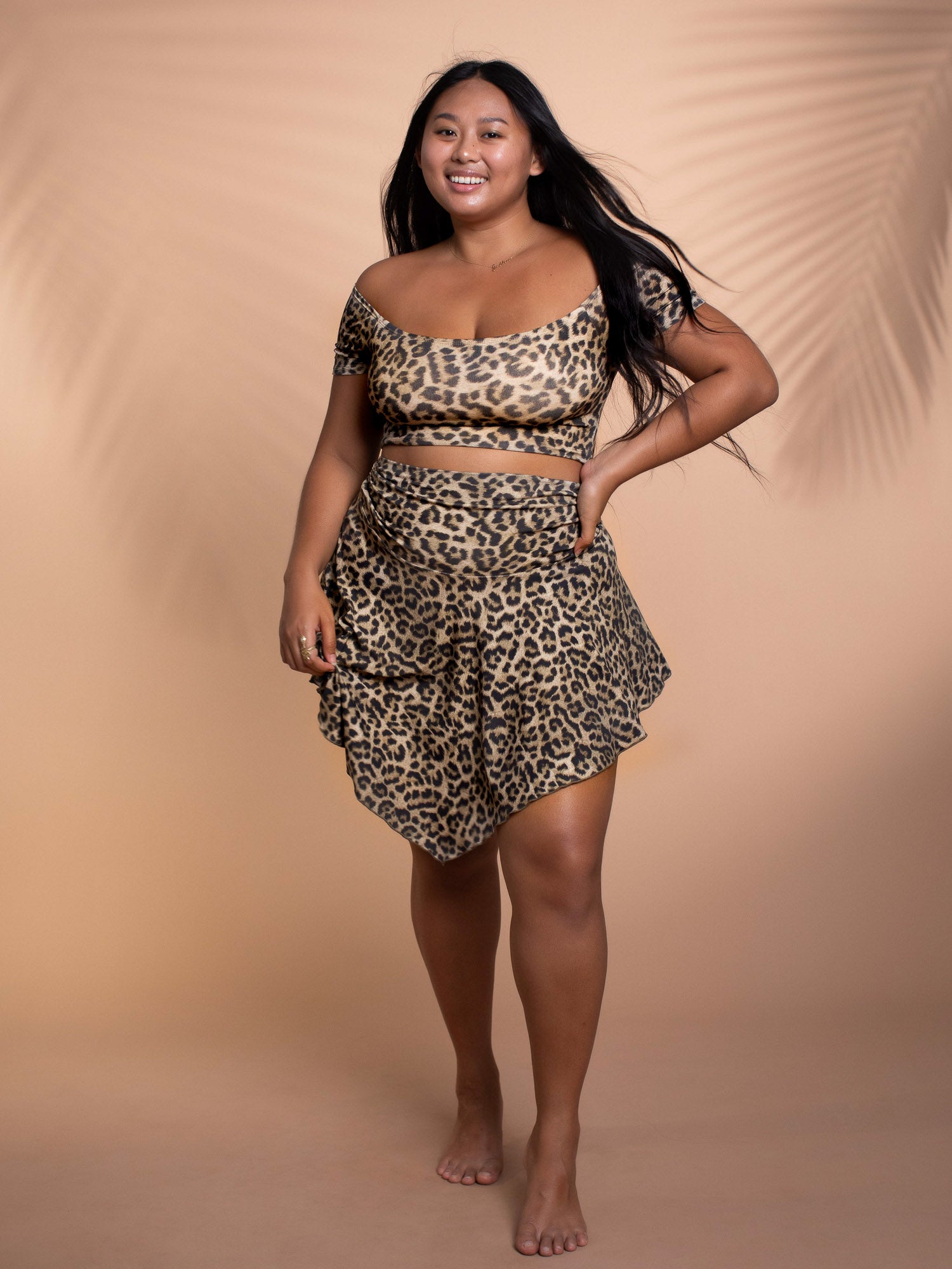 Savaya Top - Organic Leopard