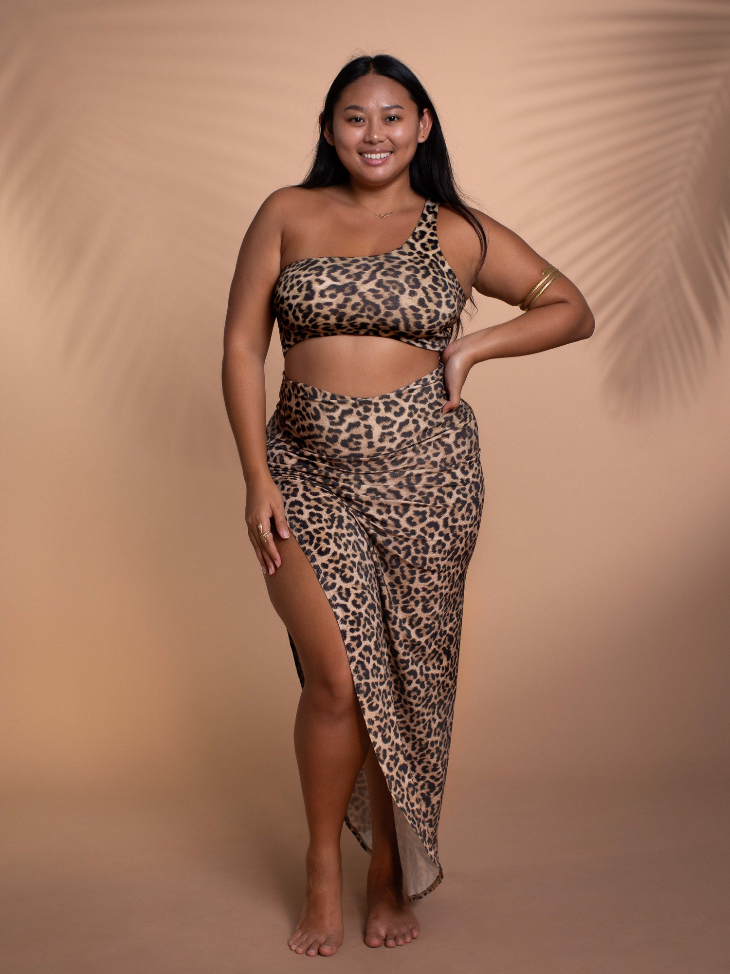 Zahra Top - Organic Leopard