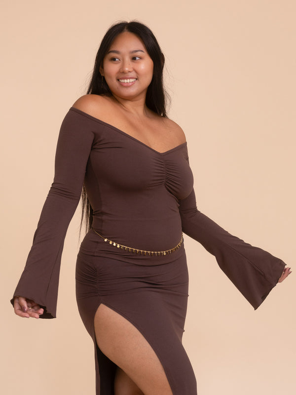 Nefertiti Skirt - Cacao