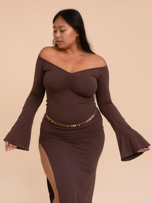 Nefertiti Skirt - Cacao