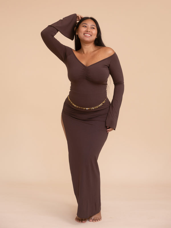 Nefertiti Skirt - Cacao