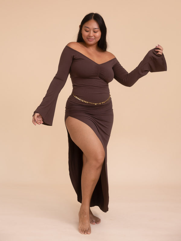 Nefertiti Skirt - Cacao