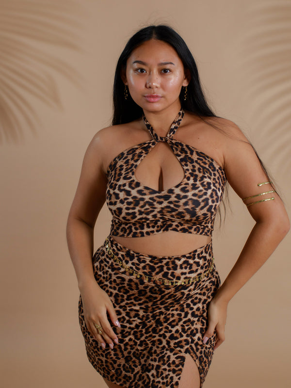Nalu Top (3-Way) - Organic Leopard