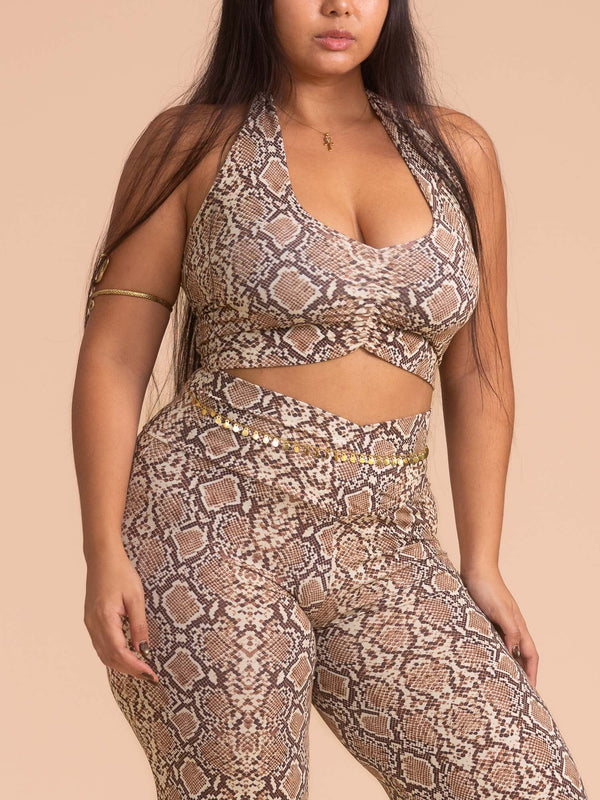 Nalu + Freya Set - Organic Snake Print