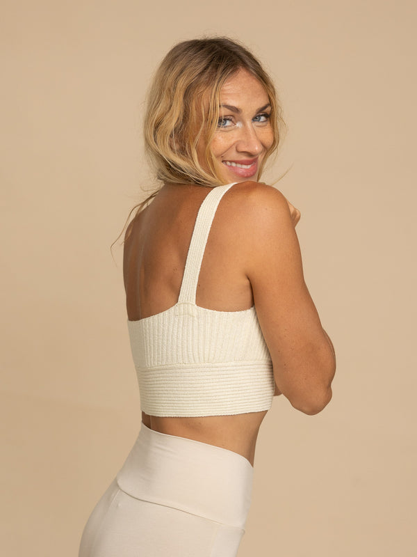 Neptune Knit Top - Ivory