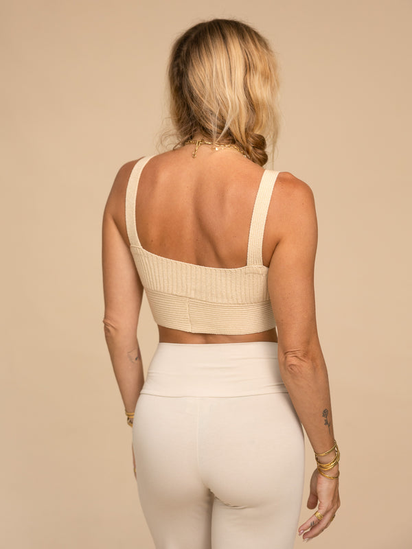Neptune Knit Top - Sand