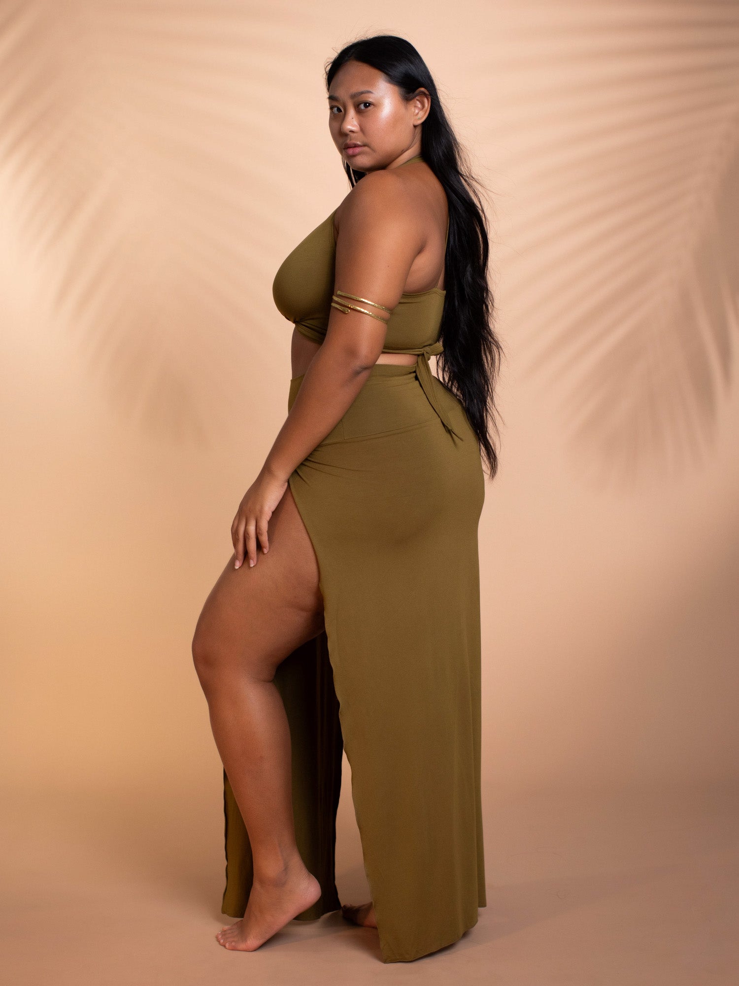 Cleopatra + Serpent Set - Olive