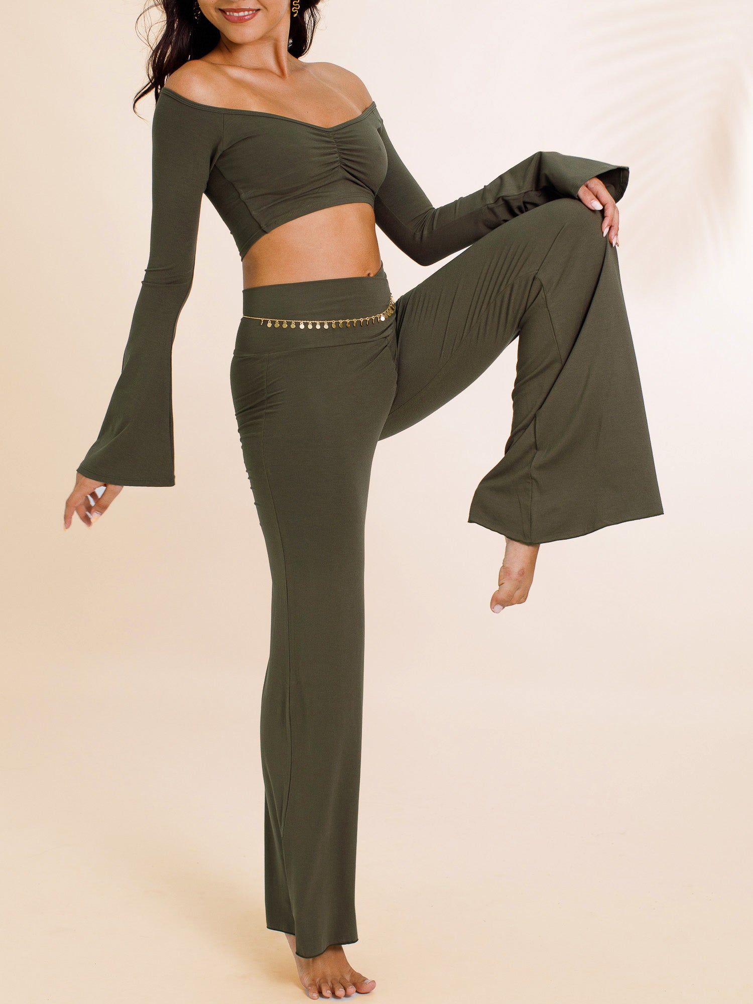 Persephone Top - Forest Jade