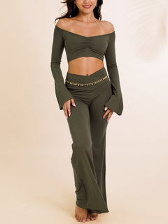 Freya Pant - Forest Jade