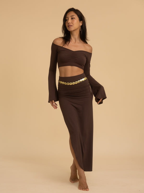 Nefertiti Skirt - Cacao
