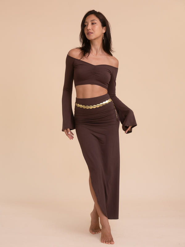 Nefertiti Skirt - Cacao