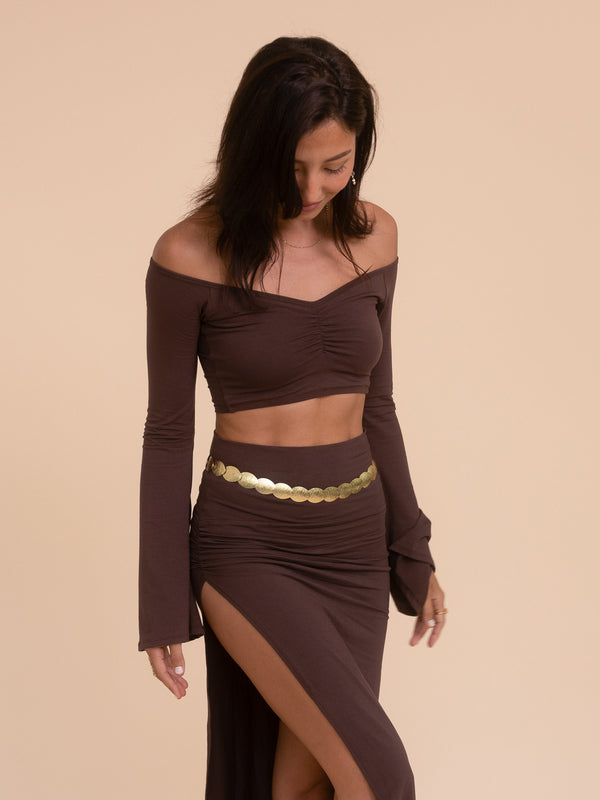 Nefertiti Skirt - Cacao