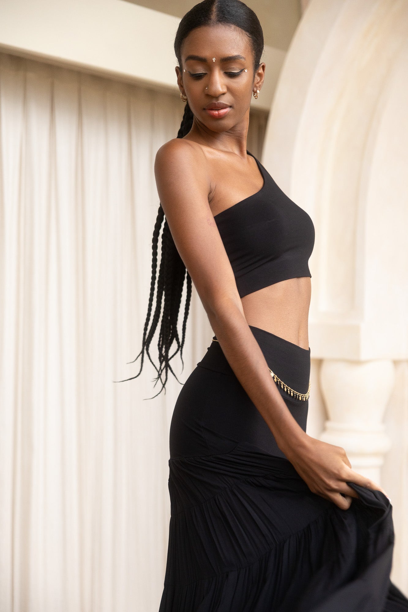 Zahra Top - Black Onyx