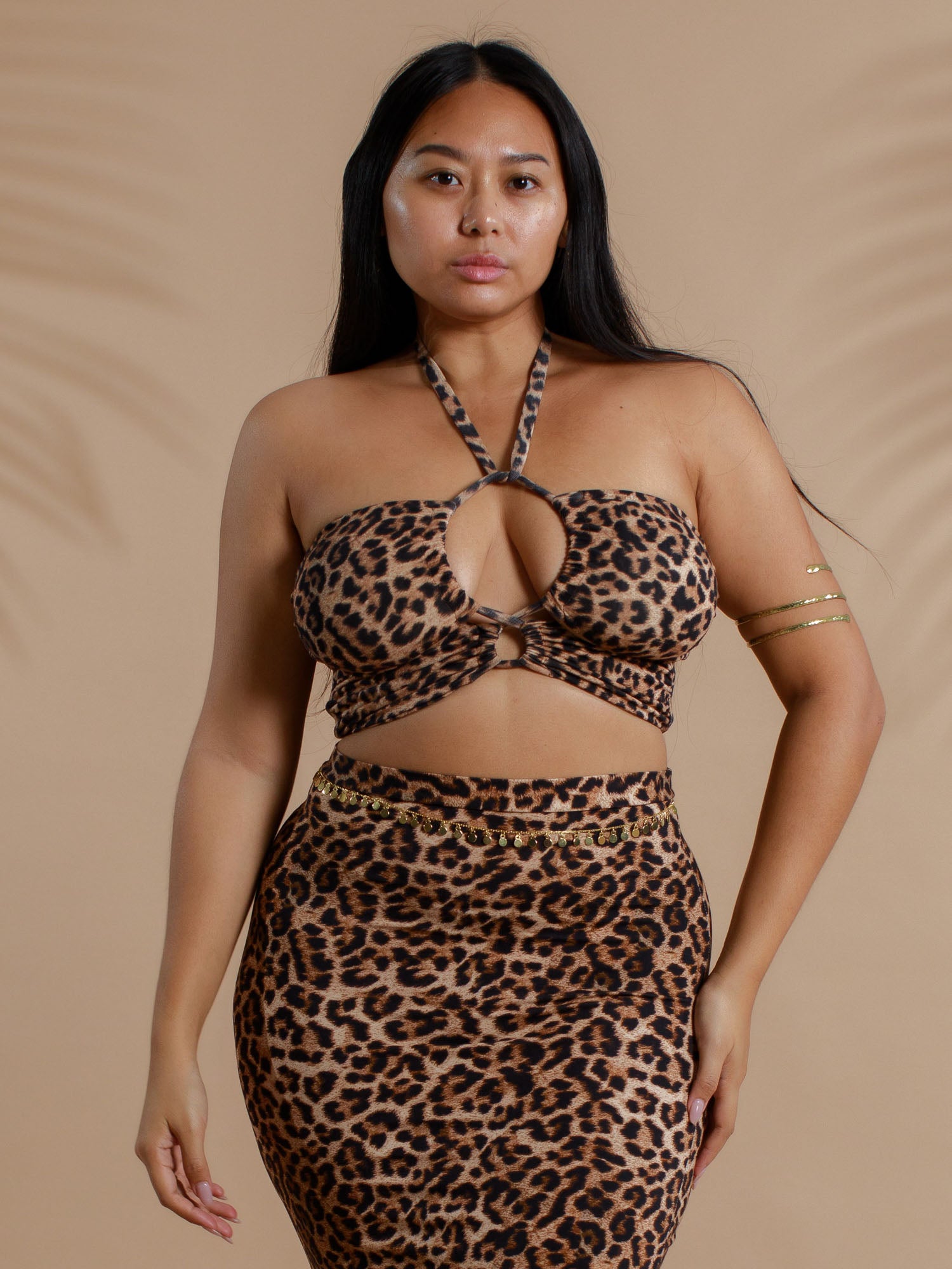 Selene Top (3-Way) - Organic Leopard