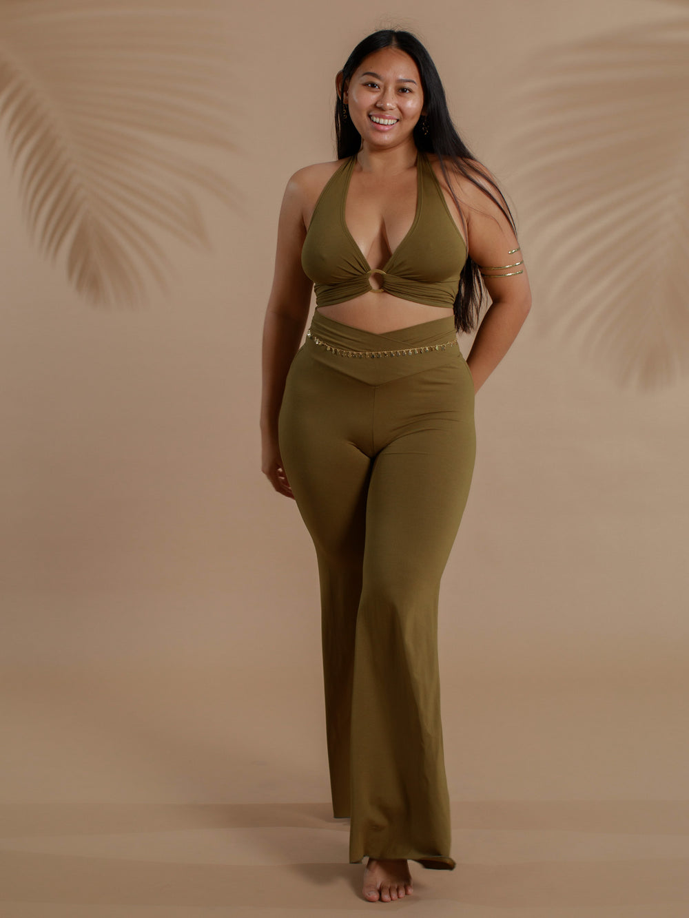 Freya Pant - Olive