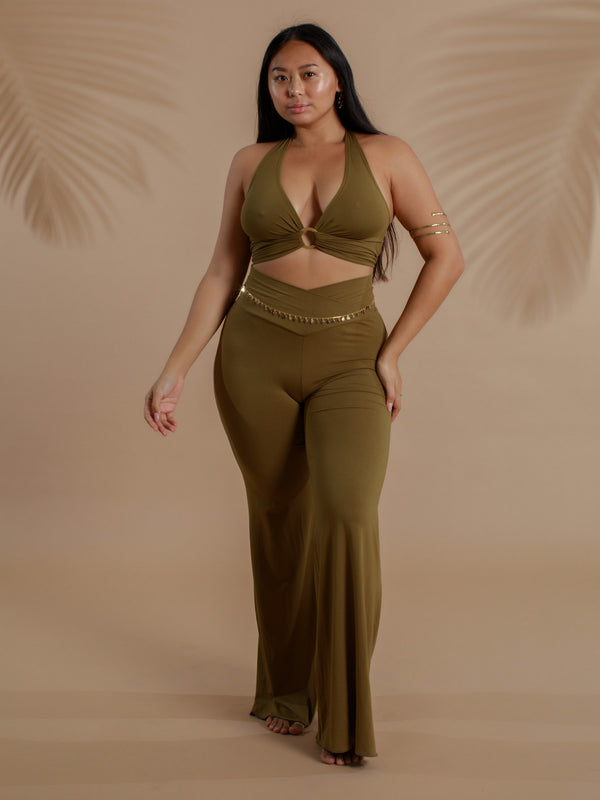 Freya Pant - Olive