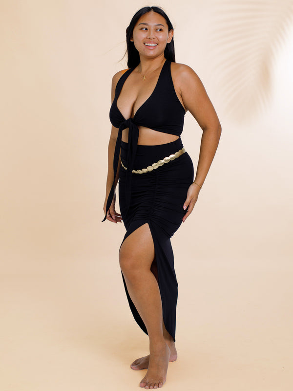 Isis Skirt - Black Onyx