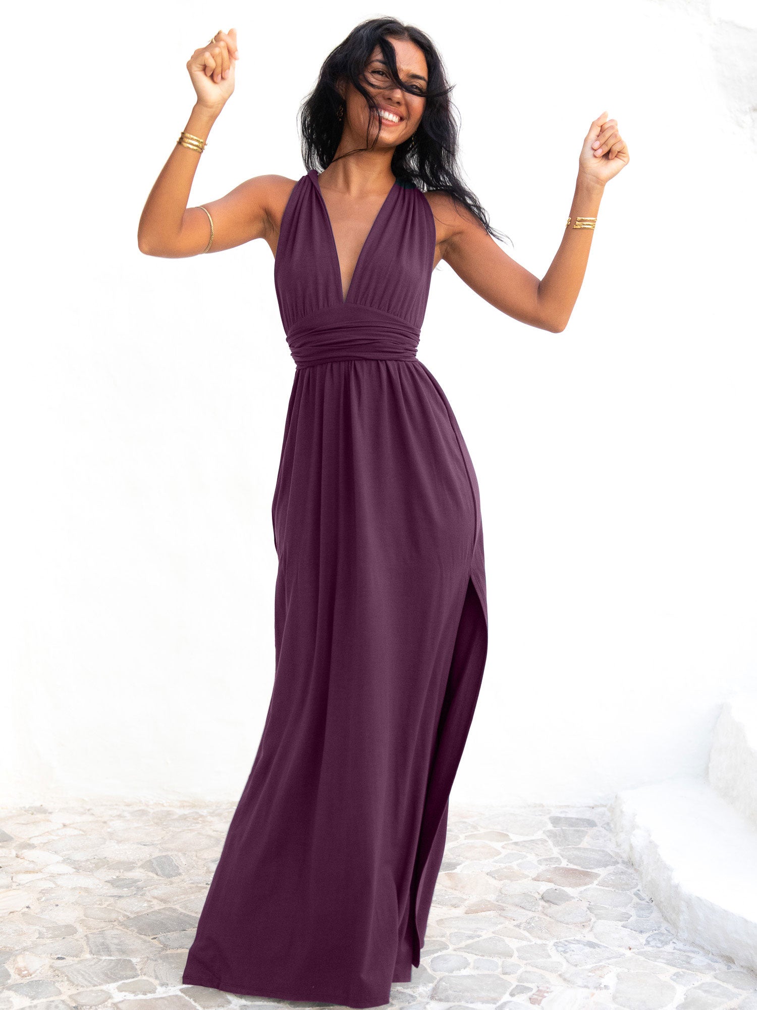 Aurora Infinity Dress - Amethyst Purple