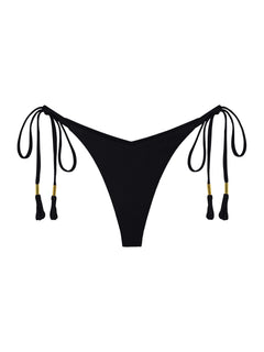 Calypso Bikini Bottom - Shiny Black