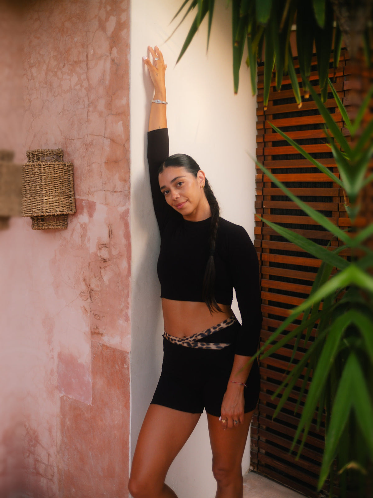 Nova Short - Black Onyx / Leopard
