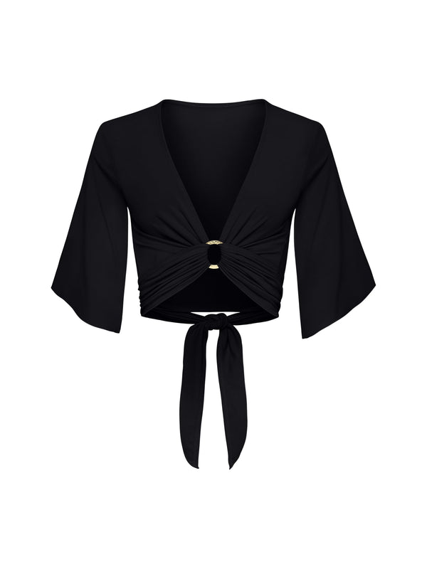 Geisha Top (5-Way) - Black Onyx