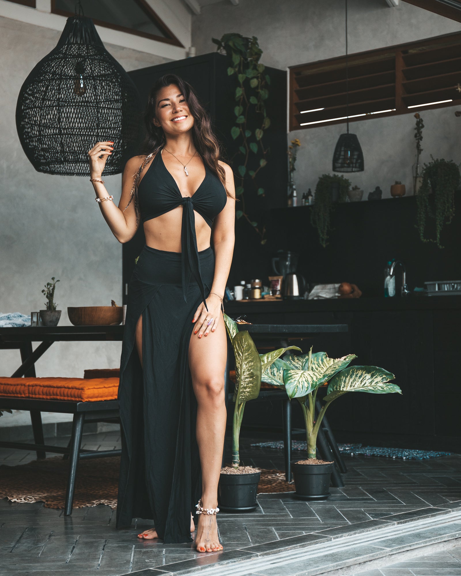 Cleopatra + Serpent Set - Black Onyx