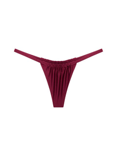 Solara Brazilian Bikini Bottom - Cherry