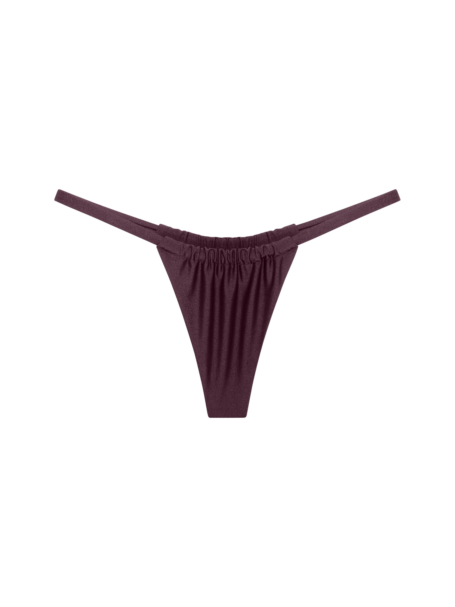 Solara Brazilian Bikini Bottom - Espresso