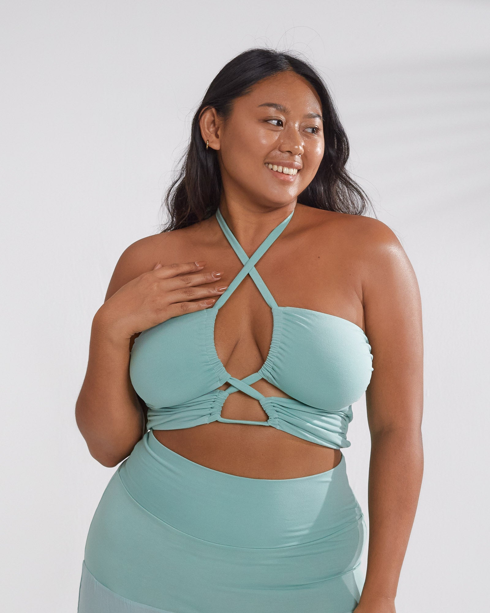 Selene Top - Amazonite